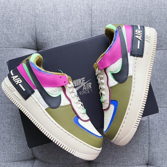 🌵🌺 Nike Air Force 1 Shadow cactus flower shoes - Picture 3 of 4